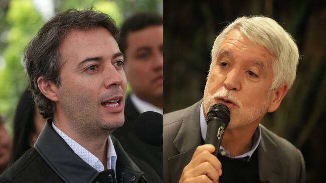 Daniel Quintero y Enrique Peñalosa. Fotos: Colprensa