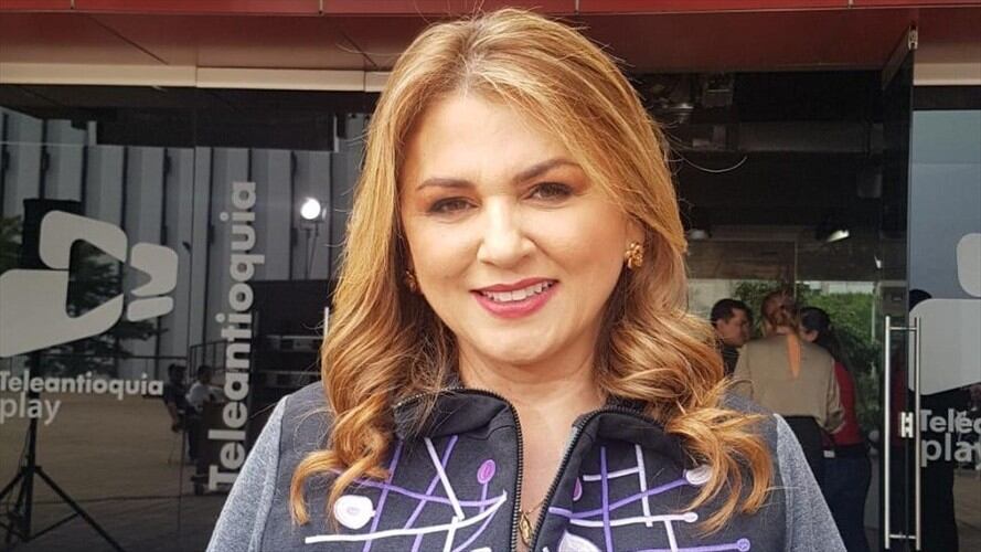 Mabel López, exgerente de Teleantioquia . Foto: Cortesía