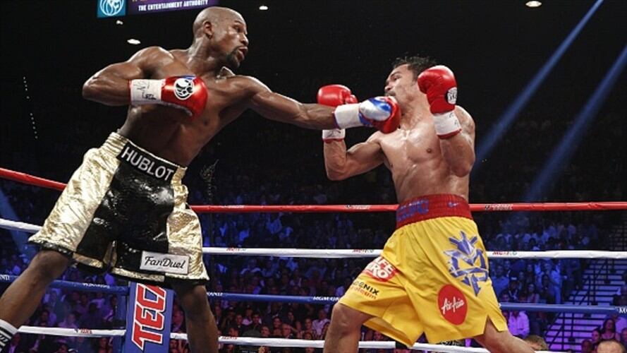 ¡Habrá revancha! Mayweather anuncia regreso contra Pacquiao. Foto: Getty Images