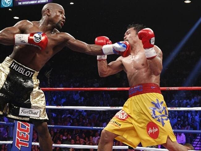 ¡Habrá revancha! Mayweather anuncia regreso contra Pacquiao. Foto: Getty Images