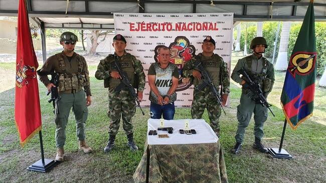 Alias Canoso aparecía en el cartel de los más buscados emitido por el Departamento de Policía Cauca. Foto: Cortesía