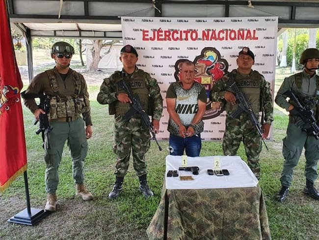 Alias Canoso aparecía en el cartel de los más buscados emitido por el Departamento de Policía Cauca. Foto: Cortesía