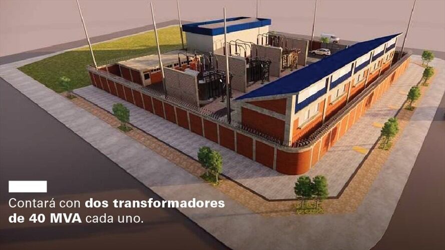 Traslado de una de las subestaciones de Enel – Codensa. Foto: Twitter @CodensaEnergia