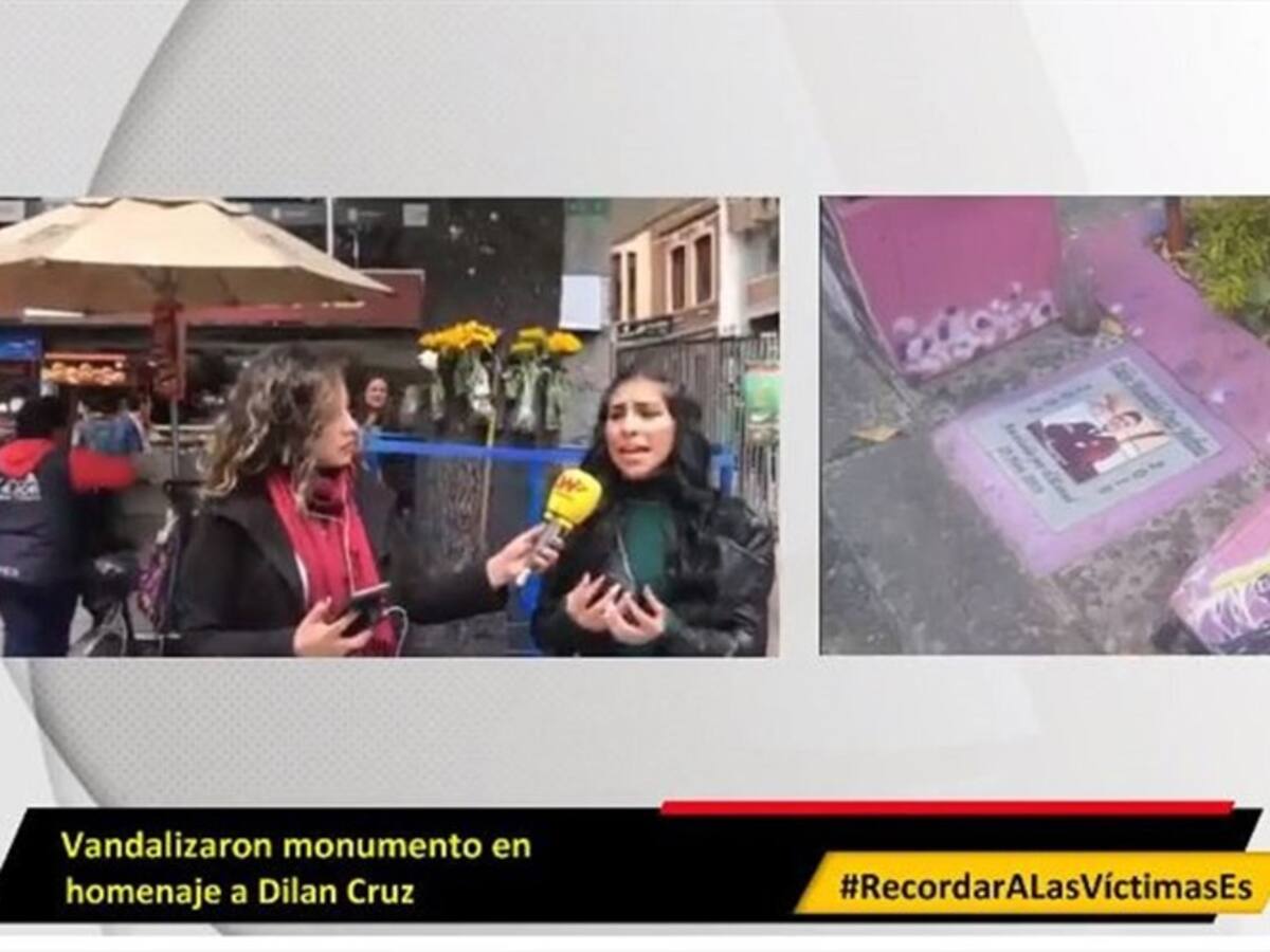 “Nos parece indignante porque aquí es donde se conmemora lo que pasó con Dilan"