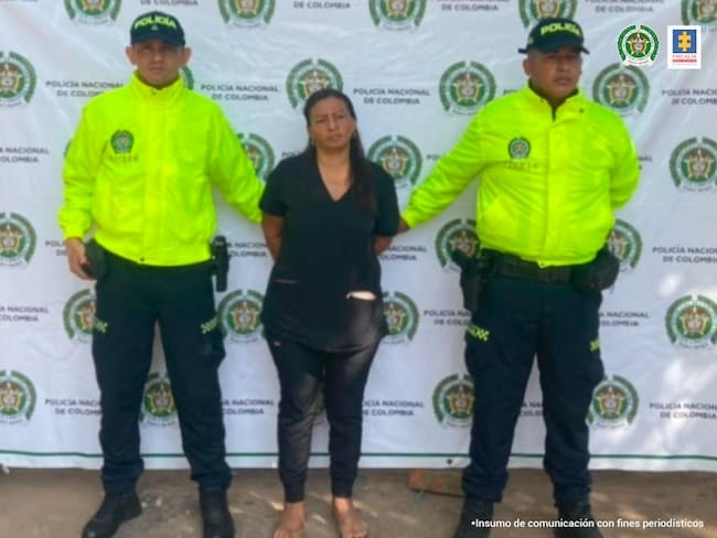 Mujer que habría robado la casa de Silvestre Dangond fue enviada a la cárcel. Foto: Fiscalía.