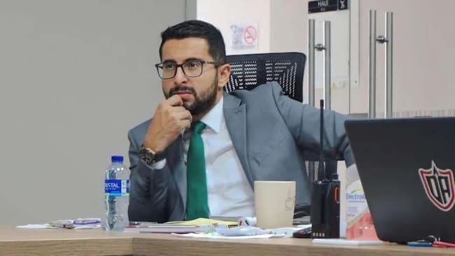 Cristian Portilla sigue en la carrera por la Alcaldía de Bucaramanga: Cambio Radical negó aval a Arturo Zambrano. Foto: suministrada.