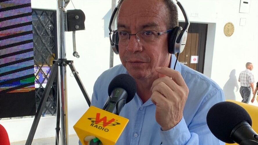 El secretario de Gobierno del Cauca, Ricardo Cifuentes, ha solicitado que la Mesa Nacional de Garantías sesione en esta región, pero no ha recibido respuestas oportunas. Foto: W Radio - Secretario de Gobierno, Ricardo Cifuentes