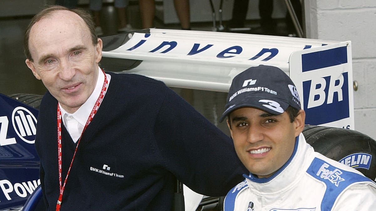 Juan Pablo Montoya reveló cómo llegó a Fórmula 1: Frank Williams tuvo un papel relevante