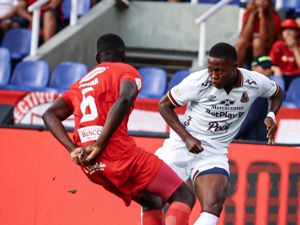 Tolima venció 1 - 0 a América de Cali en la sexta jornada de la Liga Betplay