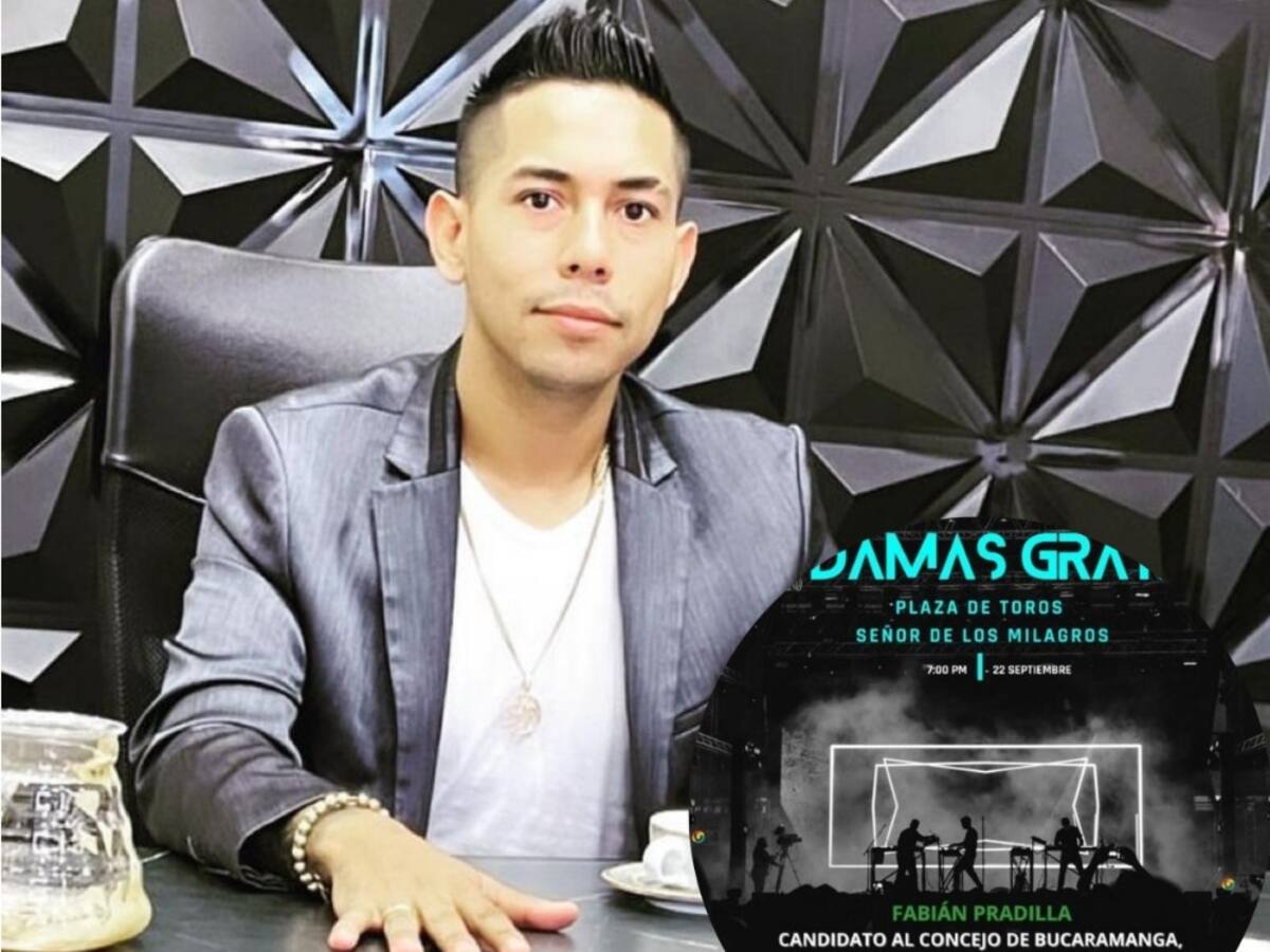 Polémica: candidato al Concejo de Bucaramanga está regalando mil boletas para un concierto