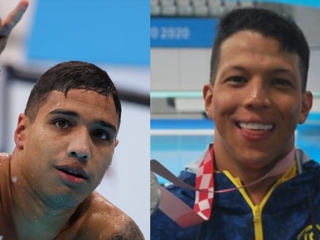 Carlos Daniel Serrano y Nelson Crispín ganaron oro y plata en los Juegos Paralímpicos. Foto: Comité Paralímpico Colombiano
