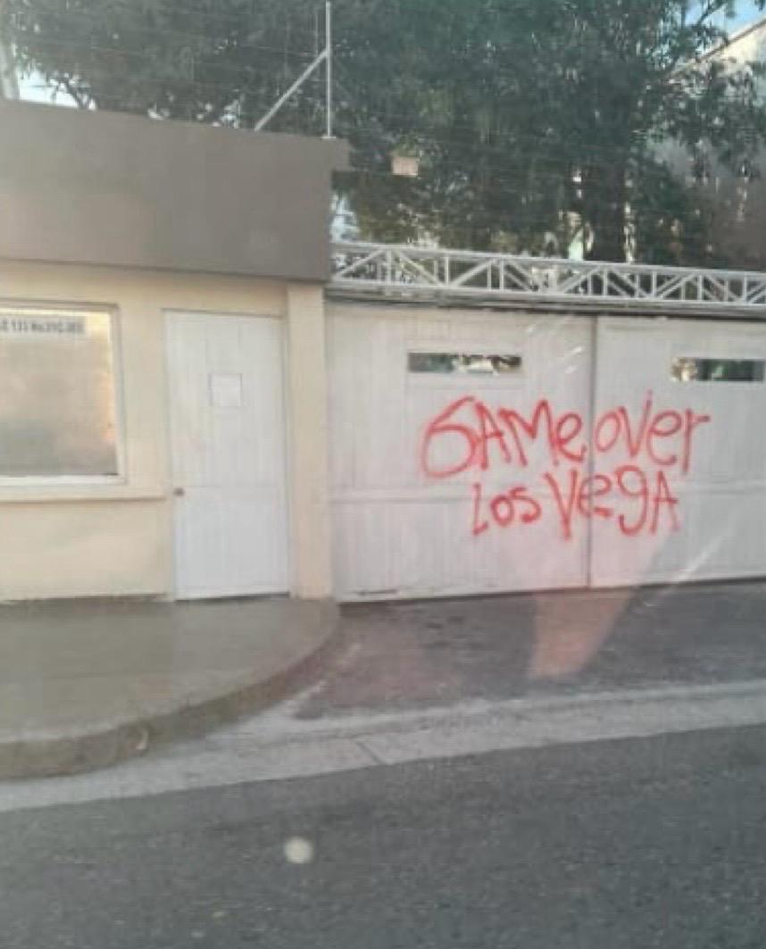 Vivienda del clan Vega Daza. Foto: Suministrada.