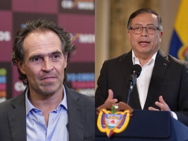 Federico Gutiérrez, Gustavo Petro y Miguel Uribe. Fotos: Colprensa, John Paz, Presidencia de la República y Camila Díaz.