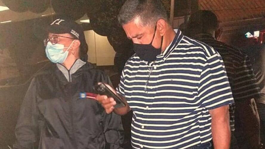 Fiscal e investigador CTI . Foto: Fiscalía.