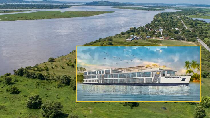 Lo que fue un sueño hace muchos años, hoy es una realidad: Yamil Arana sobre crucero por río Magdalena