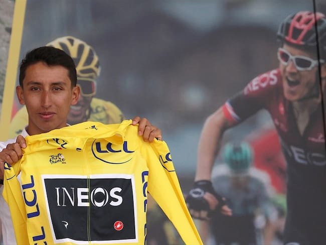 Egan BErnal, ganador del Tour de Francia 2019. Foto: Getty Images