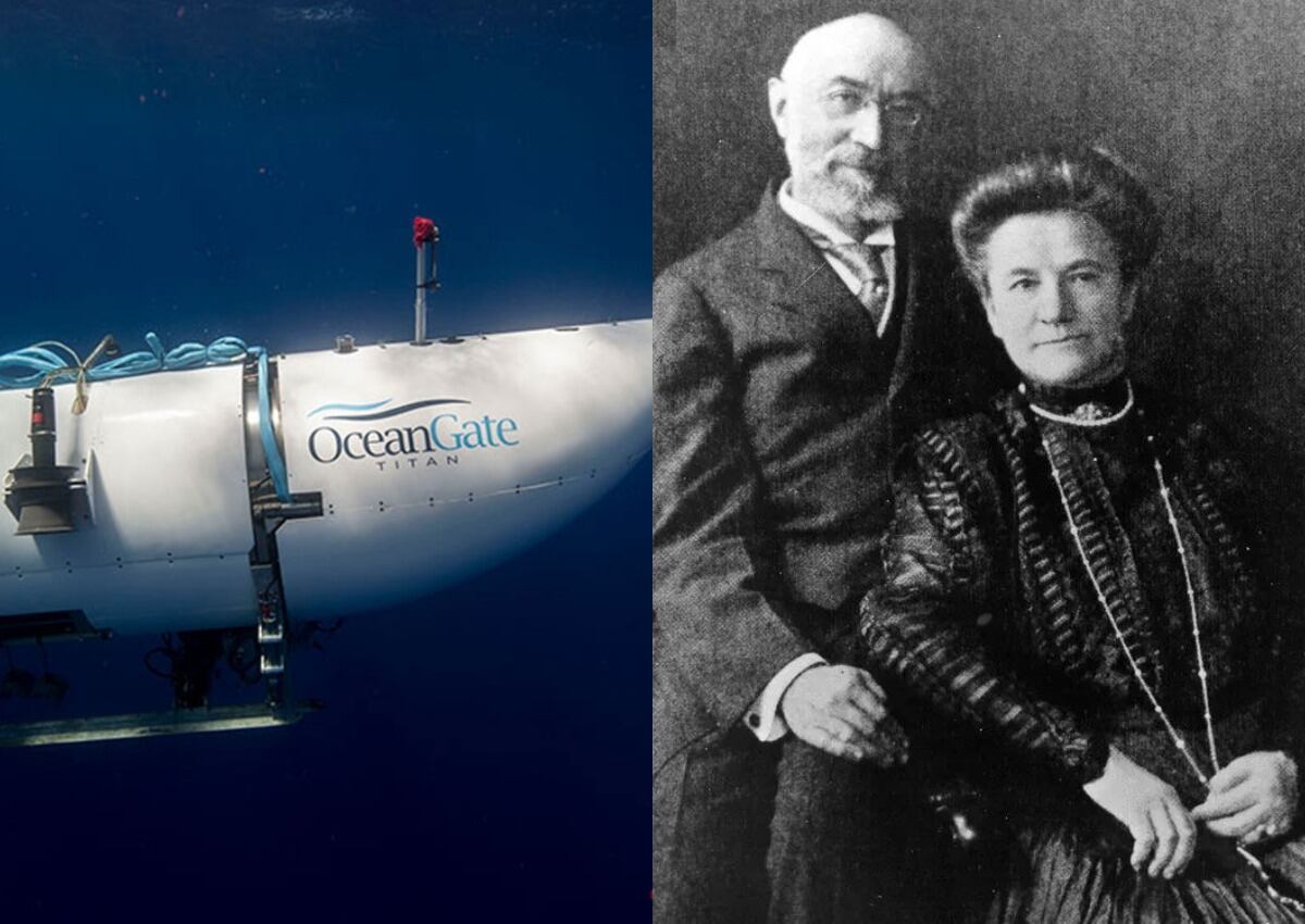 Sumbarino de OceanGate e Isidor y Ida Straus | Fotos: The New York Times