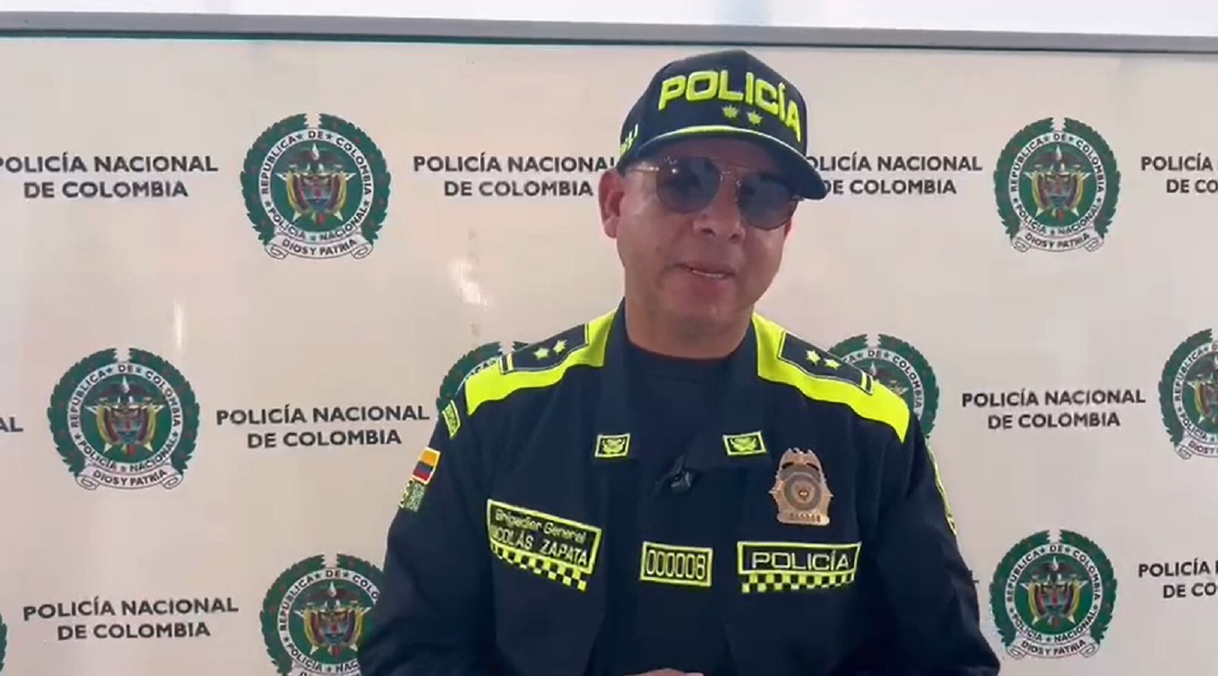 BG Nicolás Zapata, subdirector de la Policía Nacional.