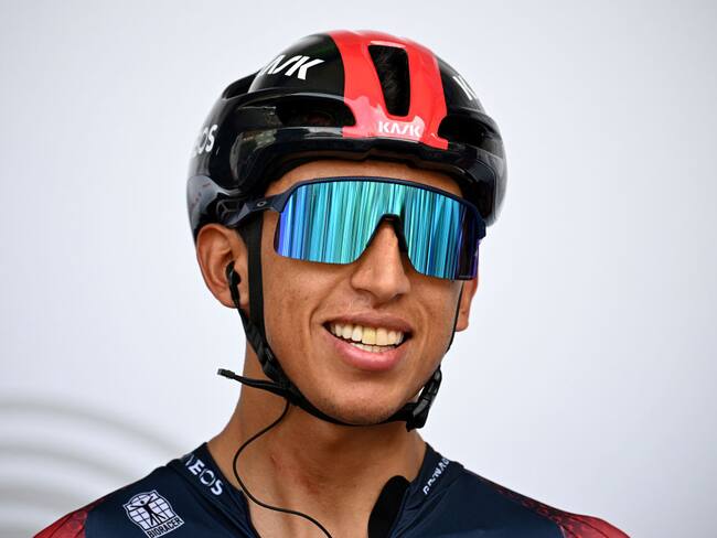 Egan Arley Bernal. (Photo by Stuart Franklin/Getty Images,)