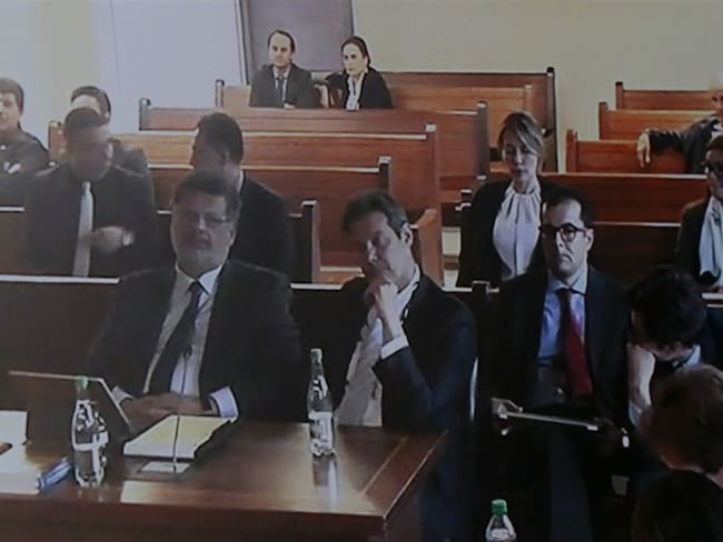 Audiencia de imputación de cargos contra Andrés Jaramillo ex gerente de Conalvías. Foto: Colprensa.