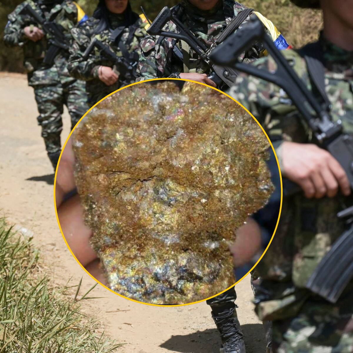 Disidencias, ELN y Clan del Golfo se disputan 13 de minas de oro en Nordeste de Antioquia