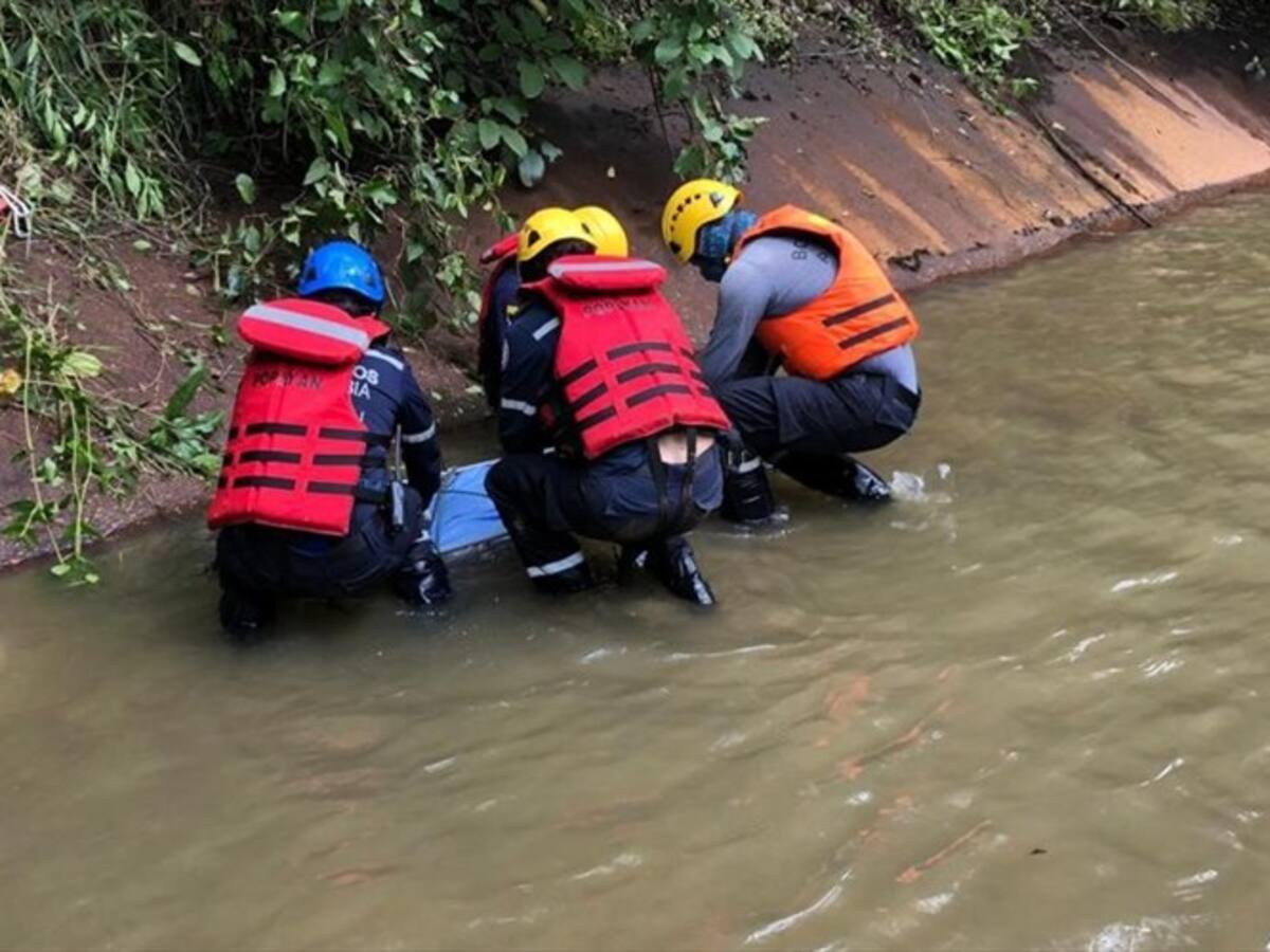 Encuentran sin vida a joven que cayó al río Cauca en Popayán
