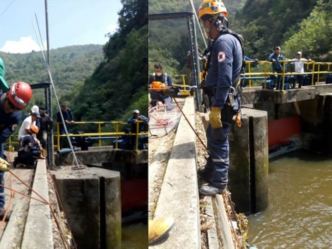 Un pescador de 54 años de edad habría caído a las aguas del Río Cauca, en zona rural del municipio de Puracé. Foto: Bomberos