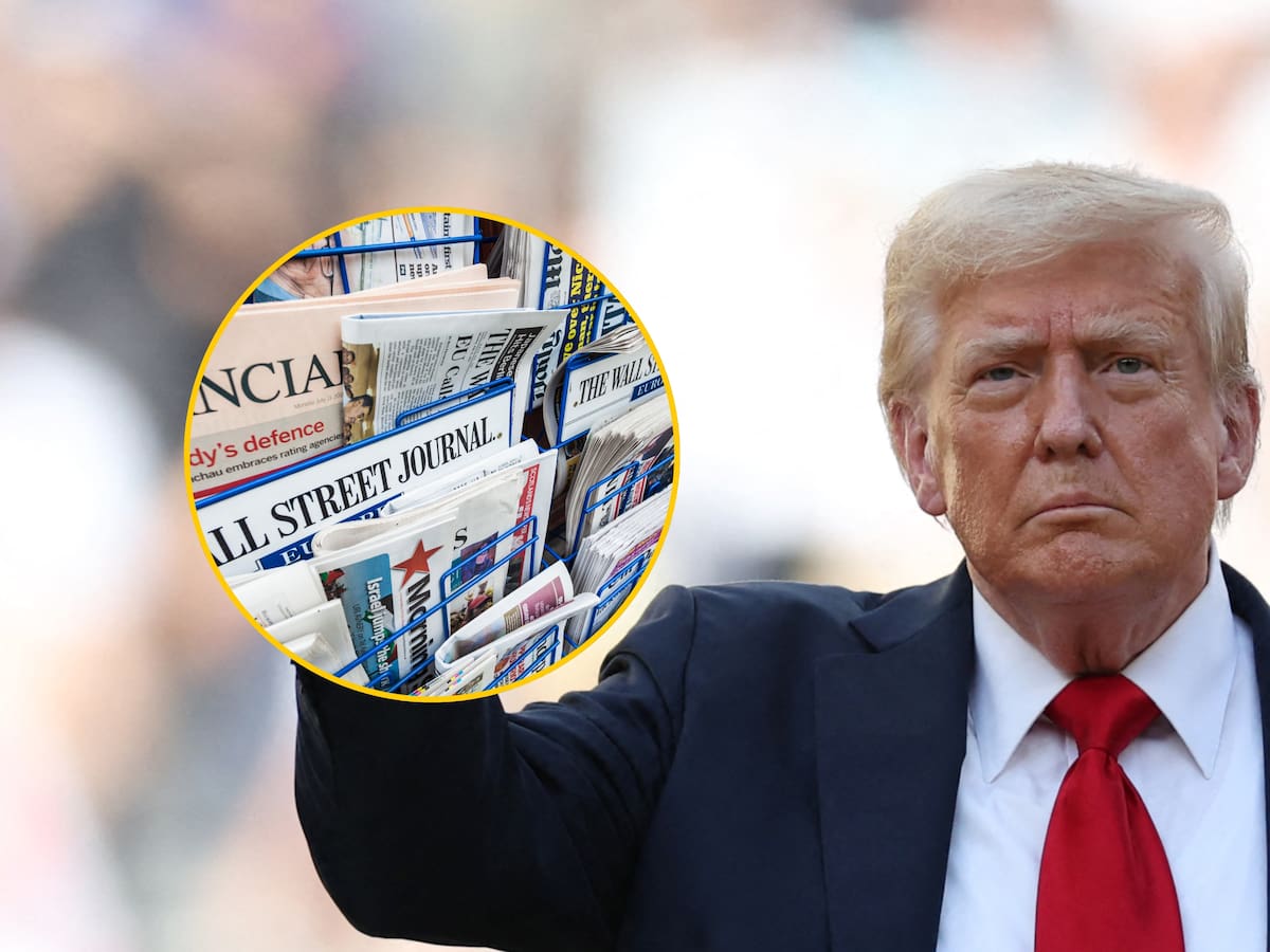 Trump acusó a The Wall Street Journal por publicar carta “falsa” a Epstein: “No son mis palabras”