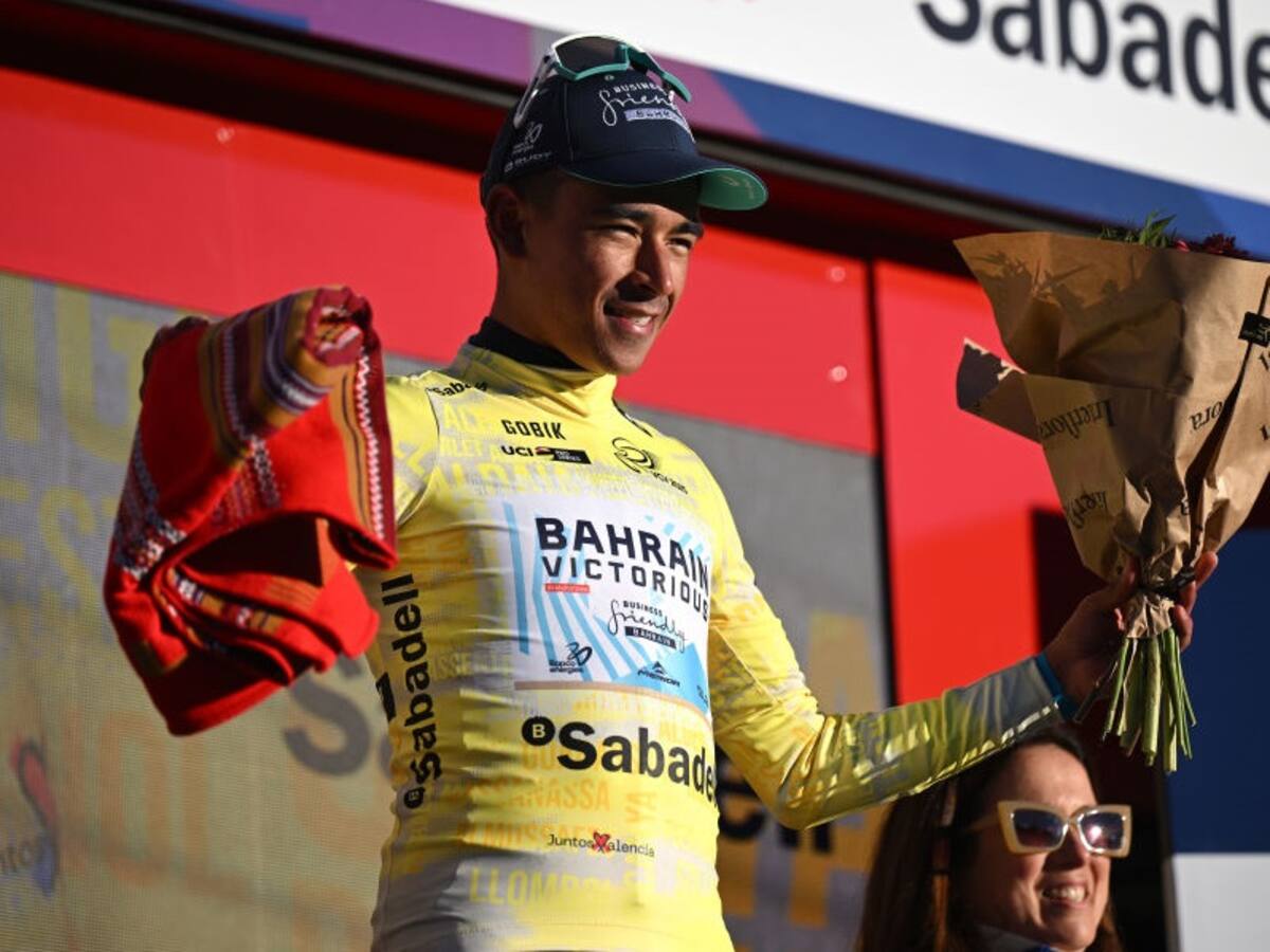 ¡Grande! Santiago Buitrago es el campeón de la Vuelta a la Comunidad Valenciana
