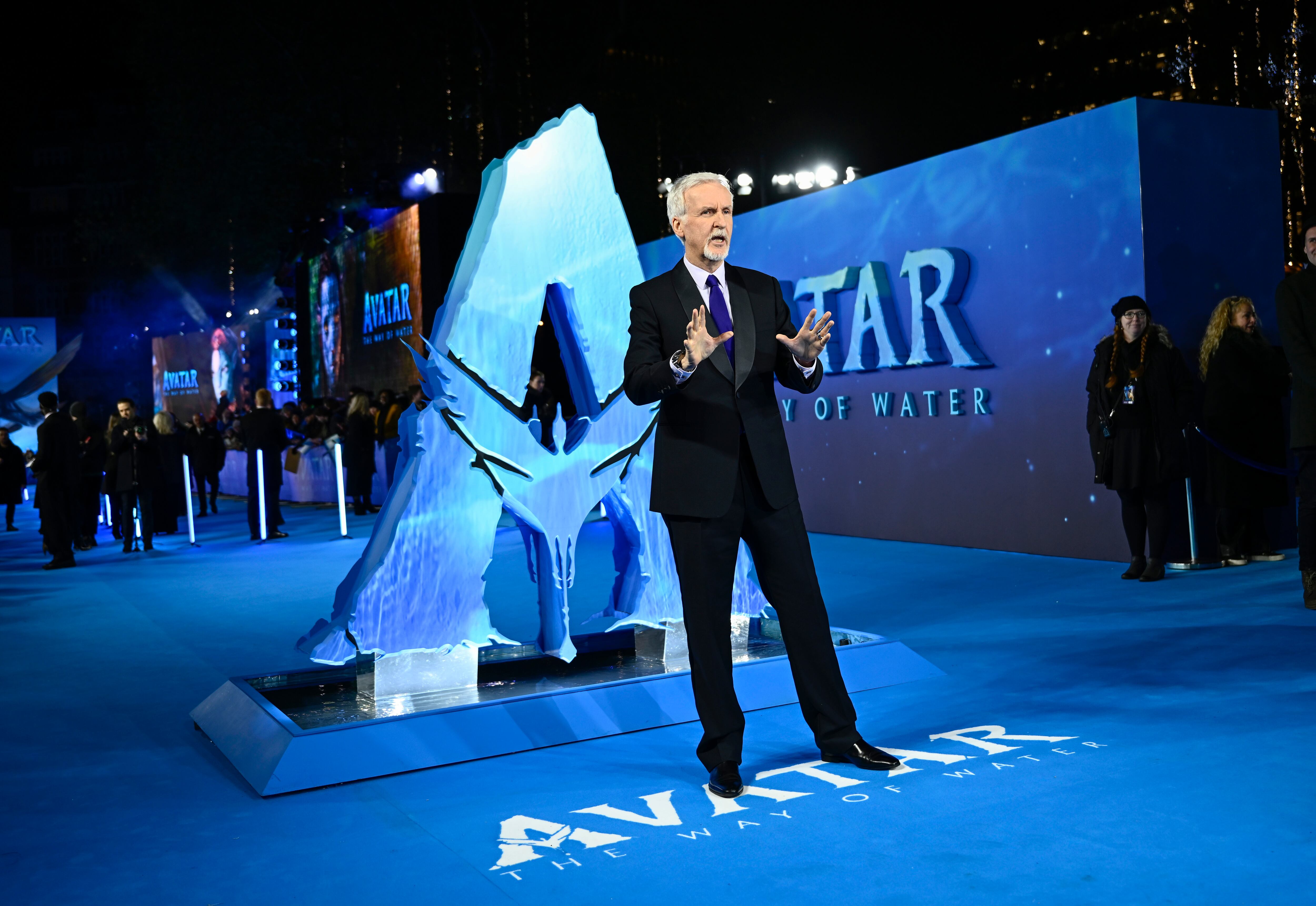 James Cameron. (Photo by Gareth Cattermole/Getty Images for Disney)