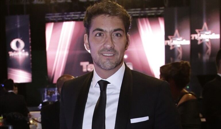 Christopher Carpentier en los Premios TV y Novelas, 2018. Foto: Colprensa/Sofía Toscano