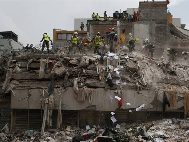 Terremoto en Ciudad de México. Foto: Associated Press - AP