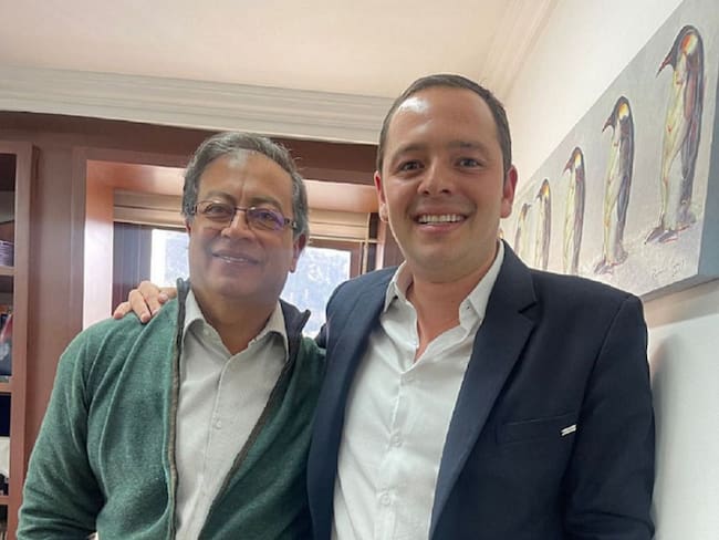 Encuentro entre el presidente Gustavo Petro y Alcalde de Manizales: Crédito Prensa Alcaldía