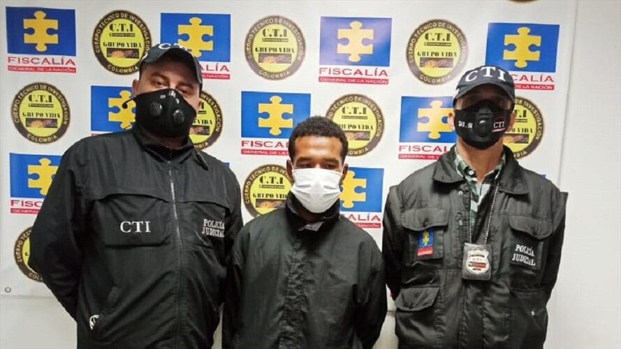 Por solicitud de la Fiscalía, los dos procesados recibieron medida de aseguramiento en centro carcelario.. Foto: Cortesía/ Fiscalía.