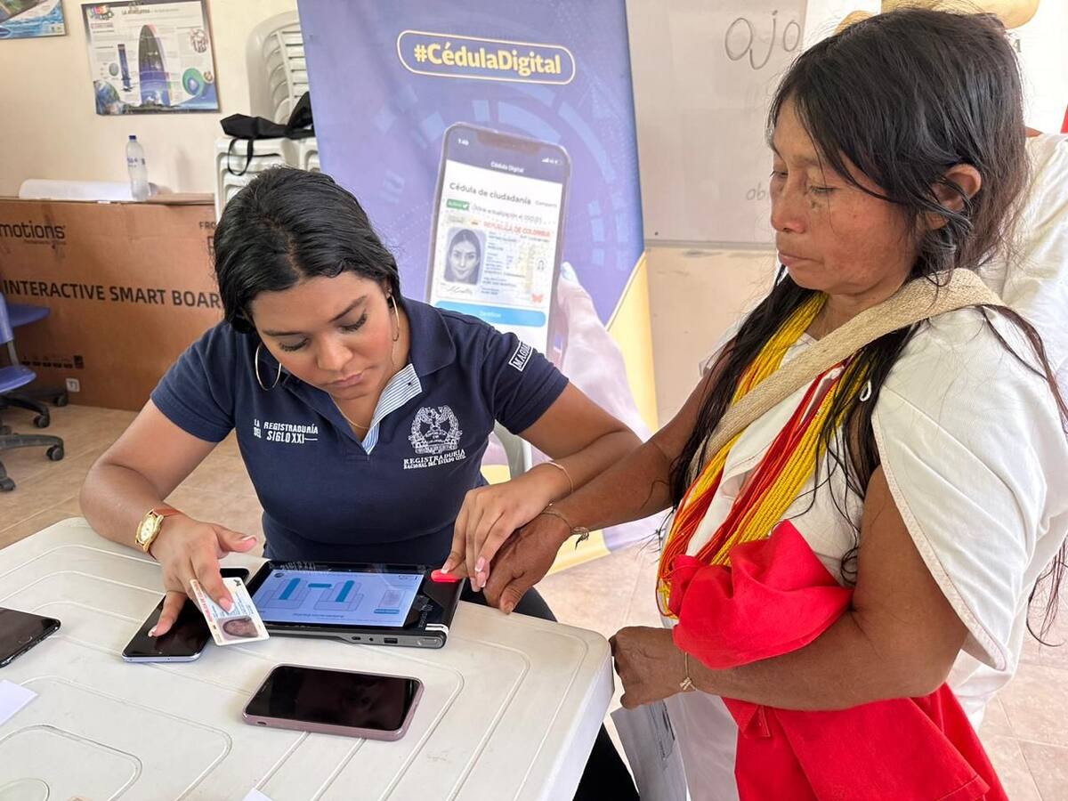 Más de 100 indígenas de la comunidad Wiwa recibieron sus documentos de identidad