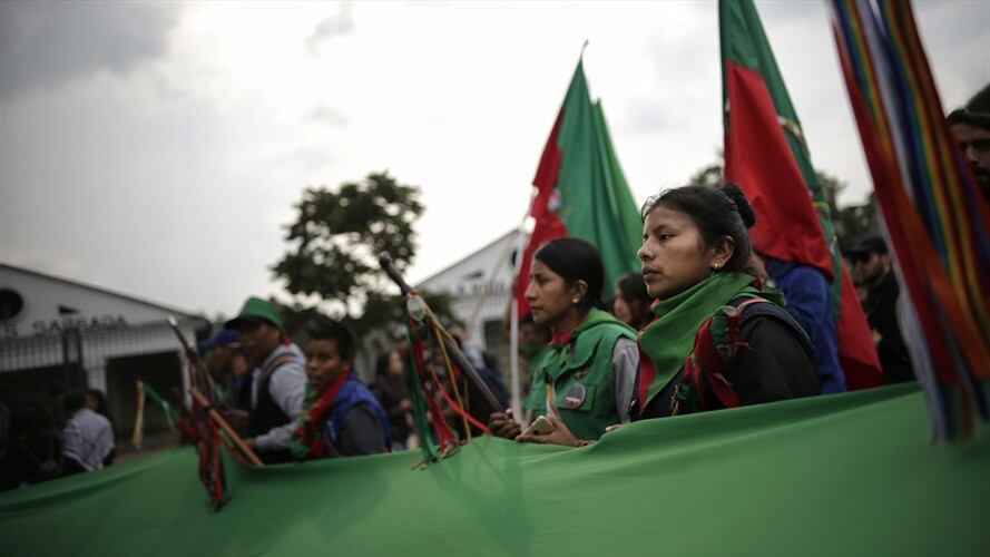 En la actualidad existen 384 puntos de control en las vías nacionales, regionales y locales en Cauca . Foto: Colprensa