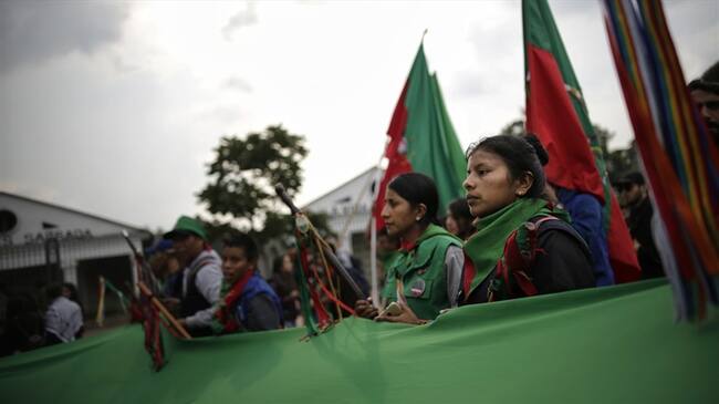 En la actualidad existen 384 puntos de control en las vías nacionales, regionales y locales en Cauca . Foto: Colprensa