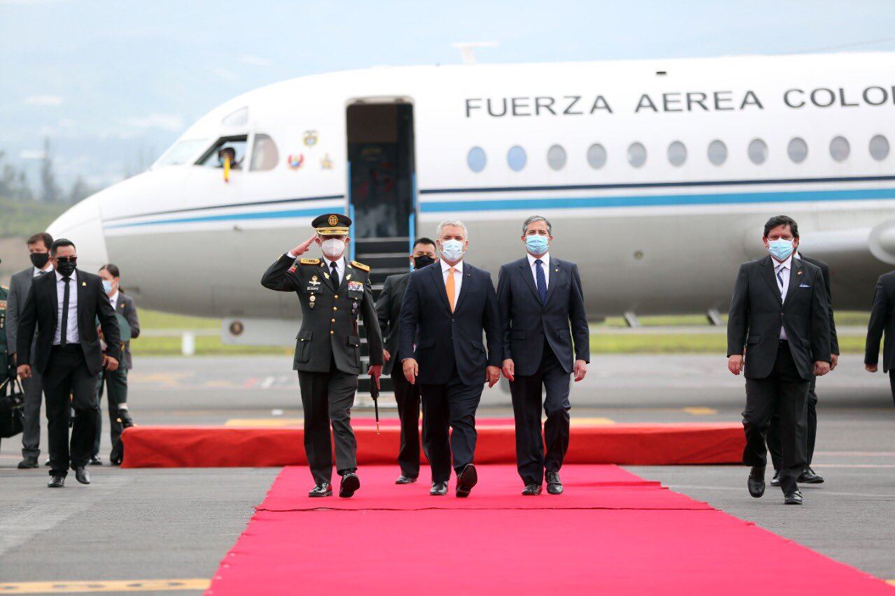 Presidente Duque se reúne este domingo con su homólogo en Ecuador