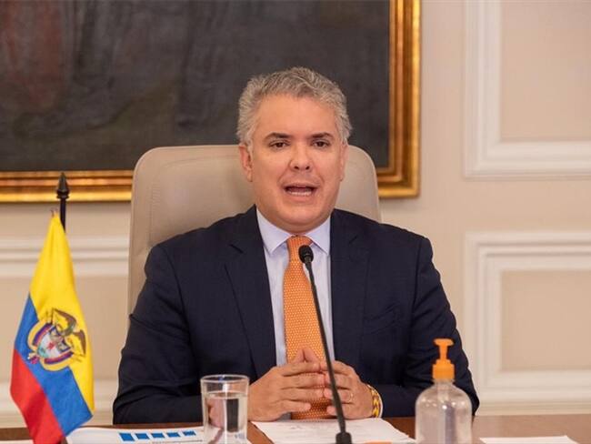 Presidente Iván Duque. Foto: Cortesía: Presidencia