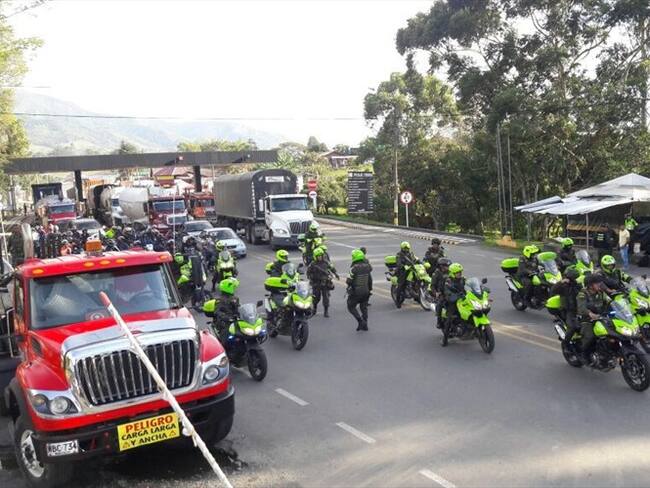 Habilitan vía Panamericana tras bloqueos de indígenas en Cauca . Foto: Cortesía: Gobernación del Cauca