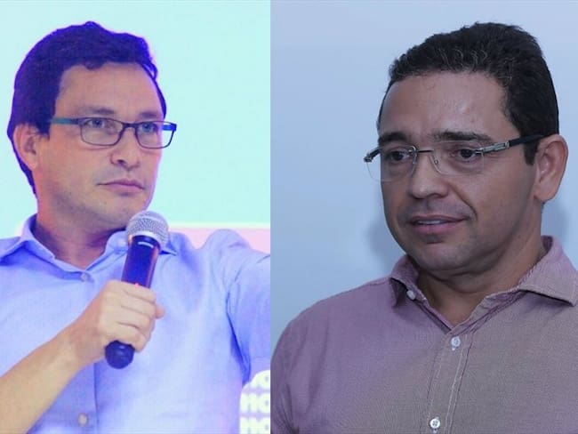 Carlos Caicedo y Rafael Martínez quedaron libres por falta de pruebas en su contra. Foto: Colprensa