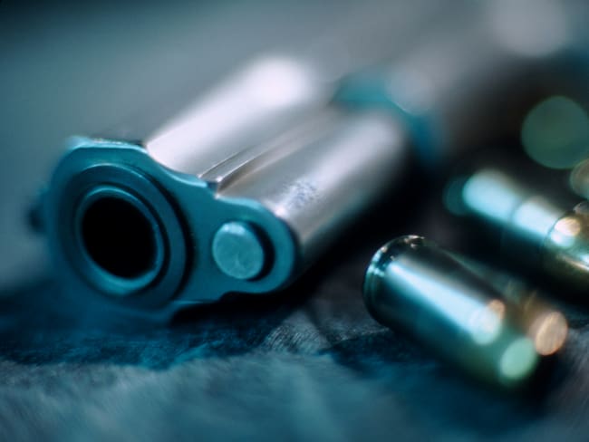 Imagen de referencia de un arma de fuego. Foto: Getty Images.