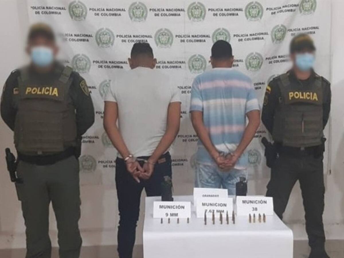 Capturan a dos hombres que estarían detrás del 'plan pistola' en Córdoba