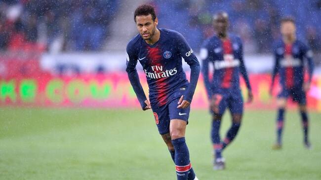 Neymar multiplicó el pasado sábado los guiños hacia el FC Barcelona hasta el punto de evocar el traumático recuerdo de la remontada de la Champions de 2017 sobre el club parisino. Foto: Getty Images