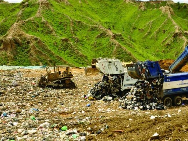 Relleno el carrasco en Santander. Foto: Alejandra Rodríguez