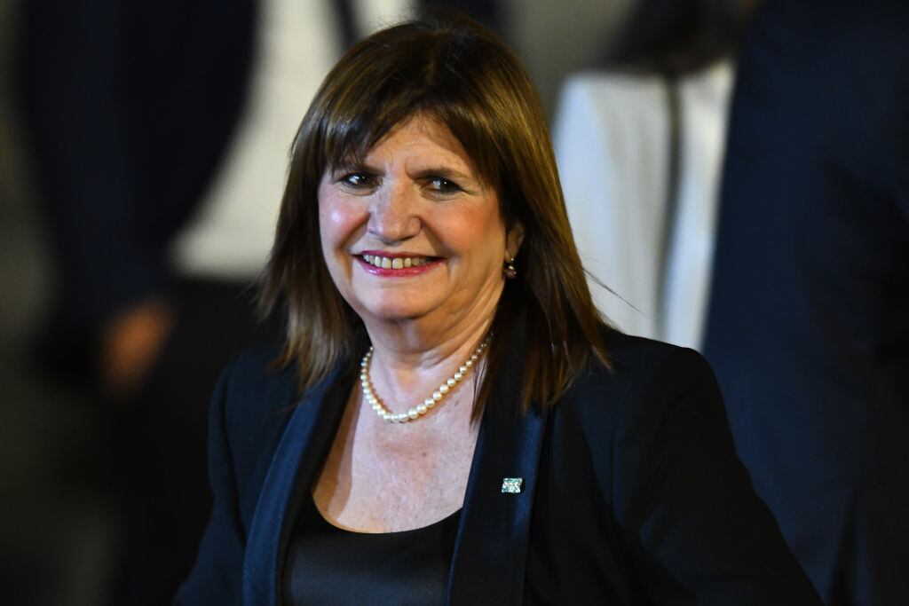 Ministra argentina de Seguridad, Patricia Bullrich. (Foto: Marcelo Endelli/Getty Images)