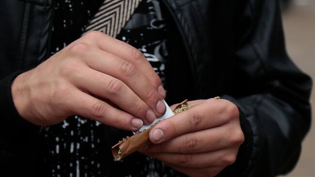 Desmantelan banca de narcomenudeo en el Lago, en Bogotá. Foto: Colprensa