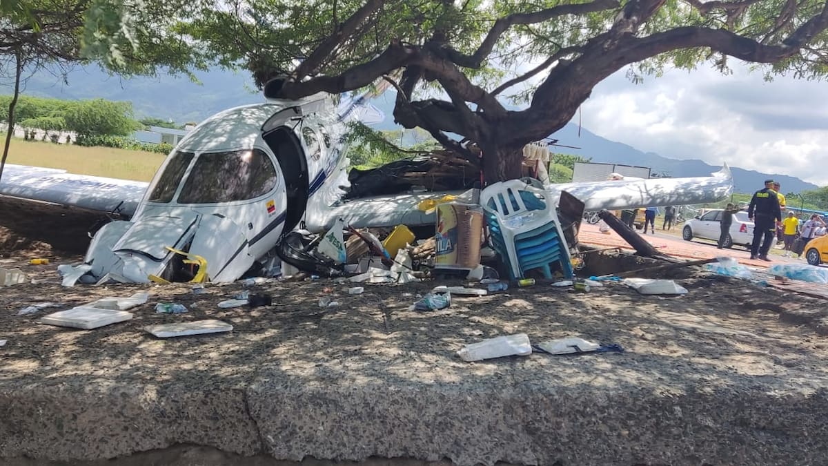 Aerocivil presentó la primera hipótesis sobre accidente en aeropuerto de Santa Marta