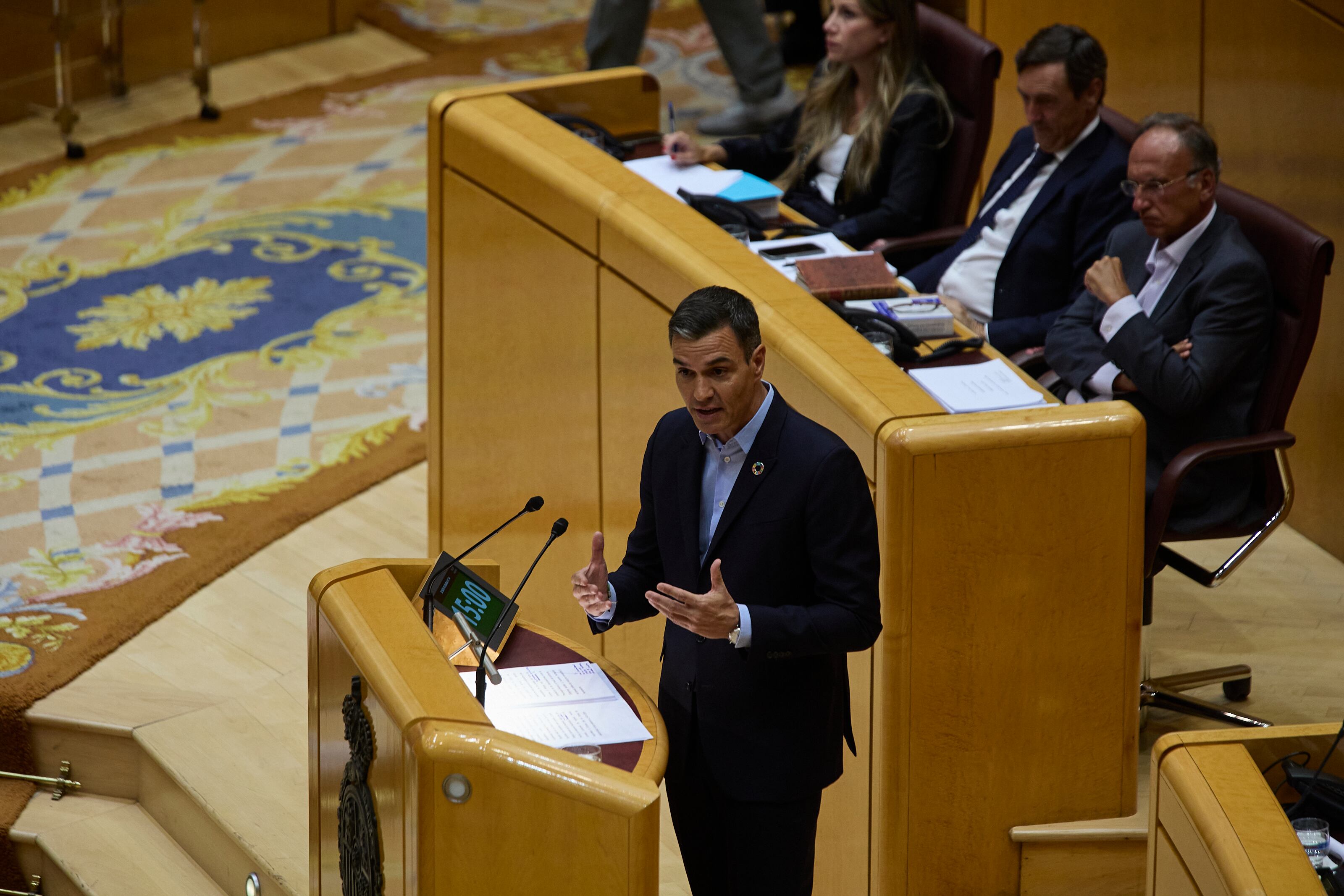 Pedro Sanchez. (Photo By Jesus Hellin/Europa Press via Getty Images)