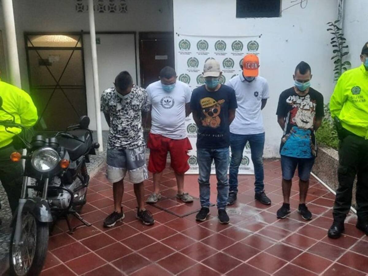 Desarticulan banda dedicada al tráfico de estupefacientes en el Magdalena Medio